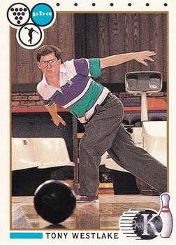 1990 Collect-A-Card Kingpins #33 Tony Westlake Front